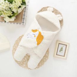 Blankets Baby Sleeping Bag Ultra-soft Fluffy Fleece Born Receiving Blanket Infant Boys Girls Clothessleeping Nursery Wrap Swaddle L3