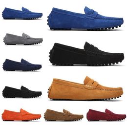 style02 fashion men Dress Shoes Black Blue Wine Red Breathable Comfortable Mens Trainers Canvas Shoe Sports Sneakers Runners Size 40-45