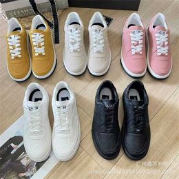 30% OFF Sports shoes 2024 High Edition Small Fragrant Breathable Board New Panda Casual Round Toe Thick Sole Fashion Versatile Little White Shoes