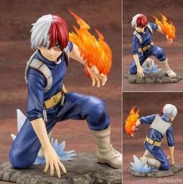 2019 New Super Hero Comic Anime Statue Boku no Hero Tomy ARTFX J So Todoroki Figure Model Toys figurine Q06216533660