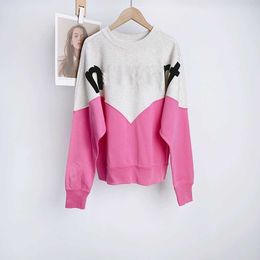 24ss New Designer sweatshirt hoodie isabels marant classic Cotton Round Neck Women Hot Letter Flocking Print Casual Versatile Pullover Hoodies Sweater Tide Tops CR