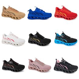 Women Two Men Running GAI White Shoes Pink Black Yellow Purple Mens Trainers Sports Red Brown Platform Shoes Outdoor Seven S s