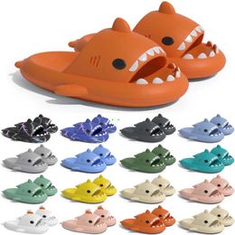 Free Shipping Designer shark slides sandal GAI slipper sliders for men women sandals slide pantoufle mules mens womens slippers trainers sandles color49
