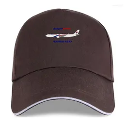 Ball Caps 2024 Men Baseball Cap Illustration Of Malaysia Airlines Airbus A330 300 By Stevehclark Women