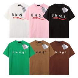 Fashion Mens T-Shirt Designer Tees Luxury Brand BA T Shirts Mens Womens Short Sleeve Hip Hop Streetwear Tops Shorts Casual Clothing Clothes B-28 Size XS-XL