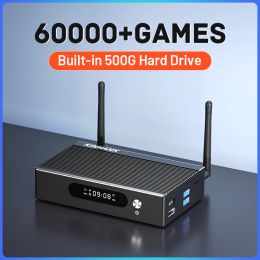 Consoles Retro Video Game Console Super Console X3 Pro builtin 500G HDD 60000+ Classic Games For SS/MAME/CD 4K/8K Android 9 TV Box WIFI6