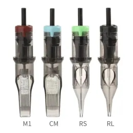 Needles FKS Revolution Cartridge Tattoo Needles Permanent Makeup 0.30mm /0.35mm RL RS M1 RM for Rotary Cartridge Tattoo Machine Pen