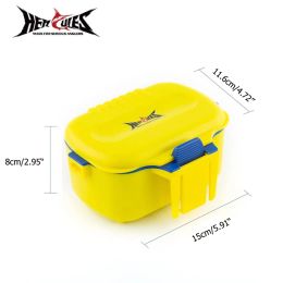 Boxes HERCULES Fishing Bait Box Constant Temperature Fishing Live Bait Container Waist Hanging Live Bait Storage Box with Belt N08