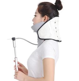 Inflatable Light Car Neck Support Brace Neck Pain Stiffness Relief Cervical Neck Support Collar Head Support Cushion9621263