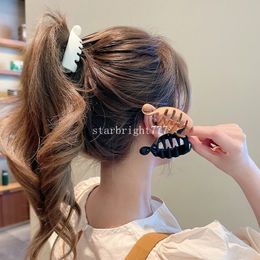 Flower Holiday Hairpin Styling Tools Hair Claw Women Korean Temperament Ponytail Hair Crab Clip Girls Party Fashion Hair Claw