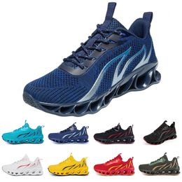 running shoes spring autumn summer blue black red pink mens low top breathable soft sole shoes flat sole men GAI-47