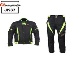 Riding Tribe Motorcycle Black Reflect Racing Winter Jackets and PantsMoto Waterproof Jackets Suits Trousers JK376163091