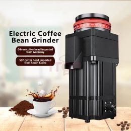 Tools ITOP Upgrade Coffee Grinder SSP 64mm Flat Knife Grinder DC Brushless Motor Variable Speed Coffee Bean Milling Maker for Espresso