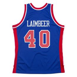 Stitched basketball jerseys Bill Laimbeer 1988-89 mesh Hardwoods classic retro jersey Men Women Youth S-6XL