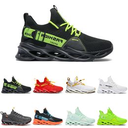 High Quality Non-Brand Running Shoes Triple Black White Grey Blue Fashion Light Couple Shoe Mens Trainers GAI Outdoor Sports Sneakers 2172