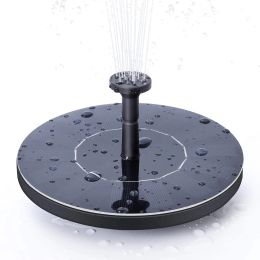 Film Solar Floating Water Fountain Bird Bath Fountain Pump Pond Decoration Solar Powered Fountain Water Pump for Garden and Patio