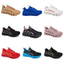 men women running shoes GAI black white purple pink green navy blue light yellow Beige fuchsia Nude plum mens trainers Female sports sneakers jun1 dreamitpossible_12