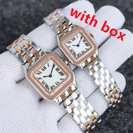 Relógios femininos relógio quadrado ouro feminino relógio para senhora relógio de quartzo aço inoxidável super luminoso relógios de pulso relógio de luxo relógio de diamante Montre De Luxe Xb017 B4