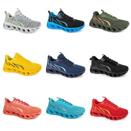 men women running shoes GAI black white purple pink green navy blue light yellow Beige Nude plum mens trainers Female sports sneakers jun32 trendings