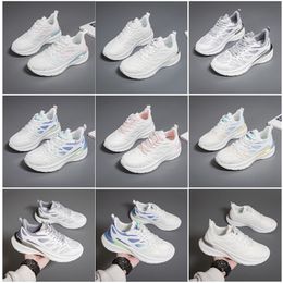 Men Shoes Women Hiking New 2024 Running Flat Shoes Soft Sole Fashion White Black Pink Bule Comfortable Sports Z4 90