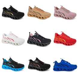 2024 men women running shoes GAI black white purple pink green navy blue light yellow Beige Nude plum mens trainers sports sneakers nineteen