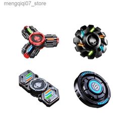 Beyblades Metal Fusion New Metal Fidget Spinners Luminous Hand Spinner EDC Fidget Toy Fingertip Gyro Adult Stress Relief Toy Creativity Christmas Gifts L240304