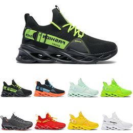 High Quality Non-Brand Running Shoes Triple Black White Grey Blue Fashion Light Couple Shoe Mens Trainers GAI Outdoor Sports Sneakers 2019