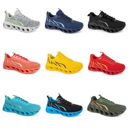 men women running shoes GAI black white purple pink green navy blue light yellow Beige Nude plum mens trainers Female sports sneakers jun26 trendings trendings