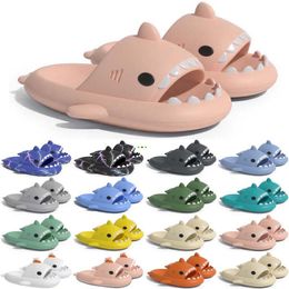 Free Shipping Designer shark slides sandal GAI slipper sliders for men women sandals slide pantoufle mules mens womens slippers trainers sandles color176