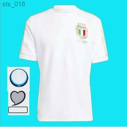 Soccer Jerseys Italia FANS Player 2023 JORGINHO INSIGNE Men Kids FOOTBALL SHIRTS BARELLA CHIELLINI ItalyS TH SanniversaryH2434