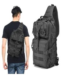 Outdoor Bags Tactical Backpack Shoulder Bag Camping Hiking Travel Fishing Sports Chest Molle Hunting Men Military Sling4875699