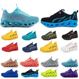 spring men women shoes Running Shoes fashion sports suitable sneakers Leisure lace-up Color black white blocking antiskid big size GAI 68