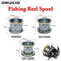 Reels DEUKIO Fishing Reel Spool GX10000 All Metal Spool Max Drag Prower High Speed 11+1BB Spinning Reel Carp Saltwater for Accessory