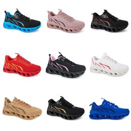 men women running shoes GAI black white purple pink green navy blue light yellow Beige Nude plum mens trainers sports sneakers eighty two dreamitpossible_12