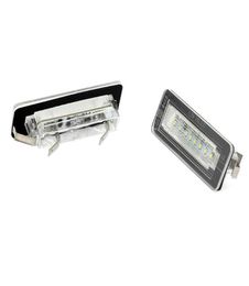 2X led car styling Canbus No error code Licence Plate lamp For Smart Fortwo rear number plate light auto accessory2260862