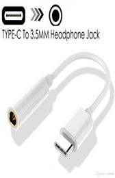 New Type C to 35 Jack Earphone Cable USB C to 35mm AUX Headphones Adapter For Huawei mate P20 pro Xiaomi Mix5461541