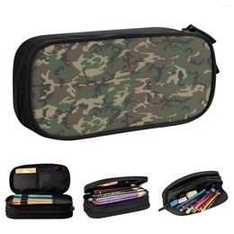 Army Camouflage Pattern Pencil Cases Jungle Military Camo Pencilcases Pen Holder For Girl Boy Bag Students School Stationery