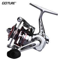 Reels Goture Spinning Fishing Reel Full Metal 3+1BB Max Drag 4.5kg Mini Ultralight Spinning Fishing Wheel for Saltwater Freshwater