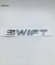 For Suzuki Swift accessories Car Rear Trunk Emblem Letters Nameplate Sticker Auto Tail Badge Decals5106328