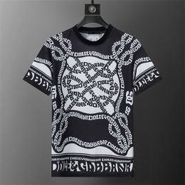 Designer T-shirt Casual MMS T shirt with monogrammed print short sleeve top for sale luxury Mens hip hop clothing Asian size 0101