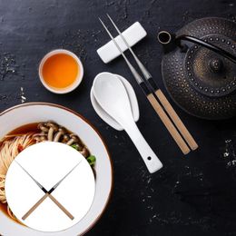 Kitchen Storage Sashimi Chopsticks Serving Utensils Useful Home Sushi Cutlery Wood Stainless Steel Toddler Tableware