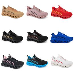 Men Women 2024 Running Shoes Black White Purple Pink Green Navy Blue Light Yellow Beige Fuchsia Nude Plum Mens Trainers Female Sports Sneakers 17 s