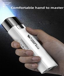 Portable Mini IPX6 power bank with g3 glare led light work as flash light USB recharge for iphone cellphones2887285