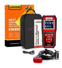 KONNWEI OBD2 ODB2 Scanner Auto Diagnostic Scanner KW850 Full Function Car Diagnosis Car Scanner Universal OBD Engine Code Reader1591704