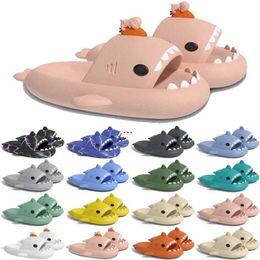 Free Shipping Designer shark slides sandal slipper sliders for men women GAI sandals slide pantoufle mules mens slippers trainers flip flops sandles color98