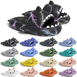 Free Shipping Designer shark slides sandal GAI slipper sliders for men women sandals slide pantoufle mules mens womens slippers trainers sandles color376