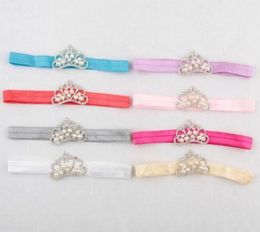 Hair Accessories Baby Girls Infant Toddler Princess Pearl Crown Headband Hair Bow Band Po Prop YH4534245714