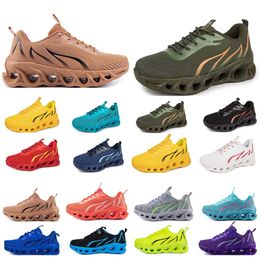 spring men women shoes Running Shoes fashion sports suitable sneakers Leisure lace-up Color black white blocking antiskid big size GAI 97 trendings