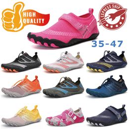 Womens Men Quick-dry Surfings Breathable Mesh Water Shoes Beach Sneakers Diving Socks Non-Slip-Sneaker Swimming-Water Beach Casual GAI soft comfortable