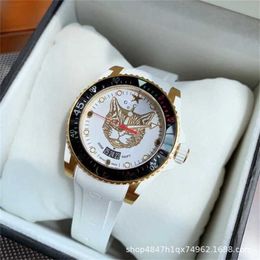 68% OFF watch Watch Gujiachi mens luminous cat head dial original Swiss movement live broadcast